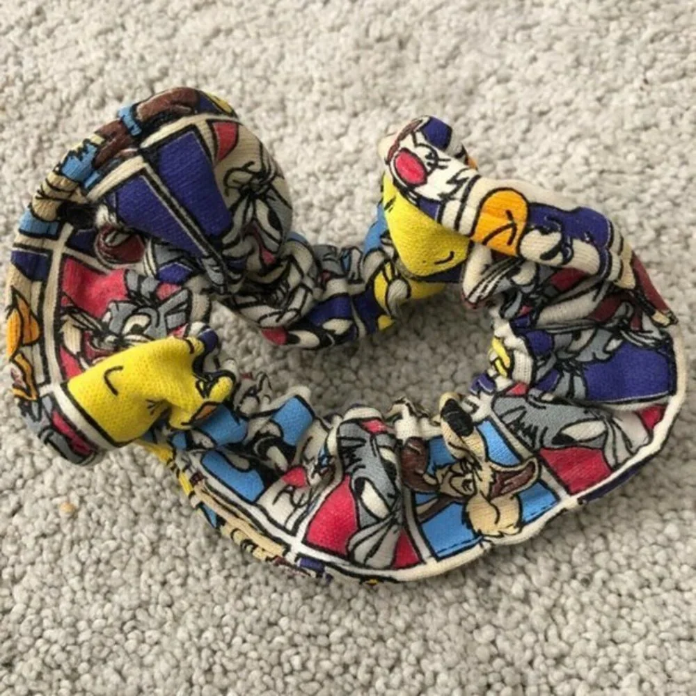 Vintage‎ Hair Scrunchie Tweety Bird Looney Tunes